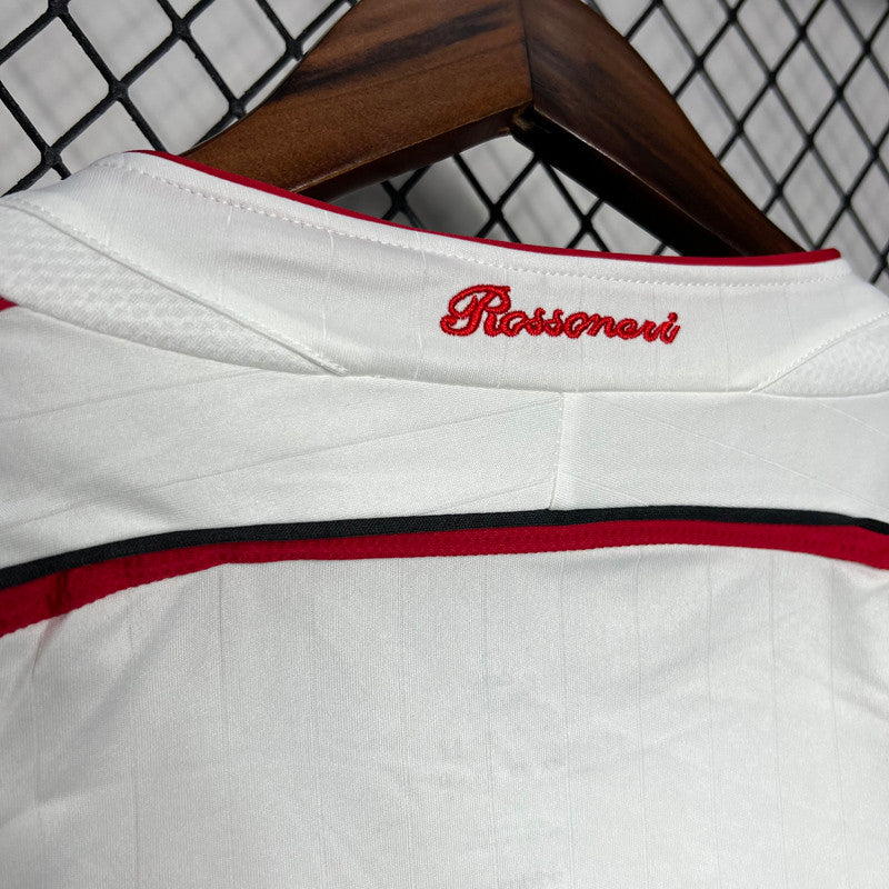 Jersey Retro AC Milan 06-07 Visita  Manga Larga KAKA 22 Version Aficionado Calidad Premium
