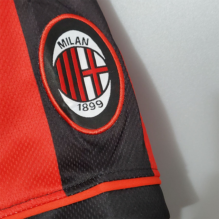 Jersey Retro AC Milan Local 94-95 Manga Corta Maldini 3 Version Aficionado Calidad Premium
