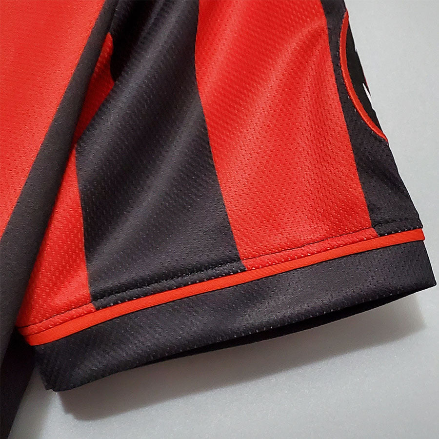 Jersey Retro AC Milan Local 94-95 Manga Corta Maldini 3 Version Aficionado Calidad Premium