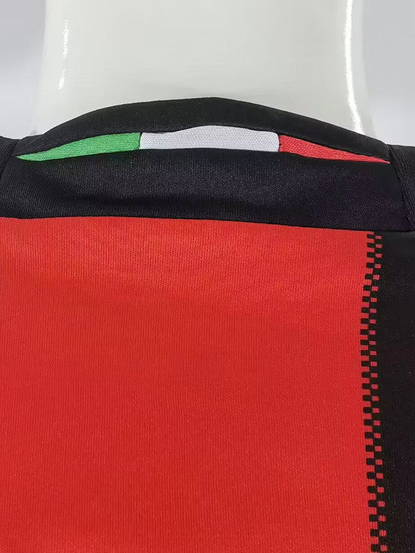 Jersey Retro AC Milan Local 10-11 Manga Larga Ronaldinho 80 Version Aficionado Calidad Premium