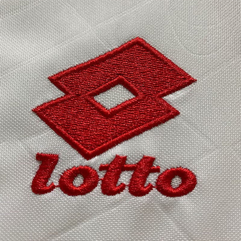 Jersey Retro AC Milan Visita 93-94 Manga Larga Maldini 3 Version Aficionado Calidad Premium