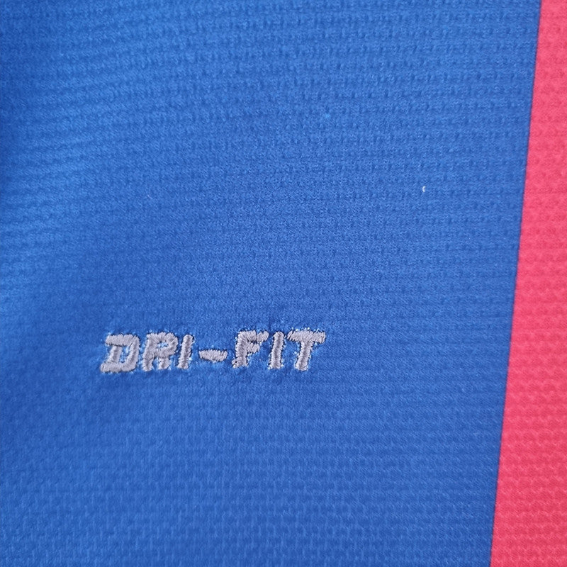 Jersey Retro FC Barcelona  Local 10-11  Manga Larga Messi 10 Version Aficionado Calidad Premium