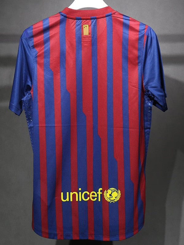Jersey Retro FC Barcelona  Local 11-12  Manga Corta Messi 10 Version Aficionado Calidad Premium