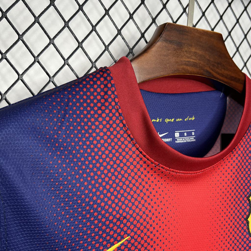 Jersey Retro FC Barcelona  Local 12-13   Manga Corta Messi 10 Version Aficionado Calidad Premium