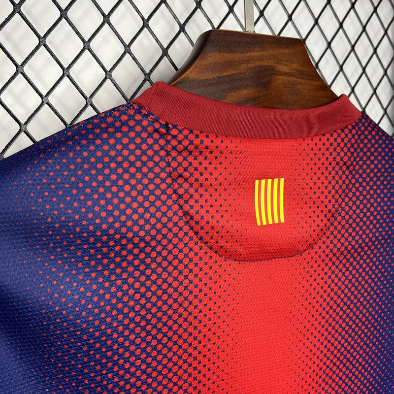 Jersey Retro FC Barcelona  Local 12-13   Manga Corta Messi 10 Version Aficionado Calidad Premium
