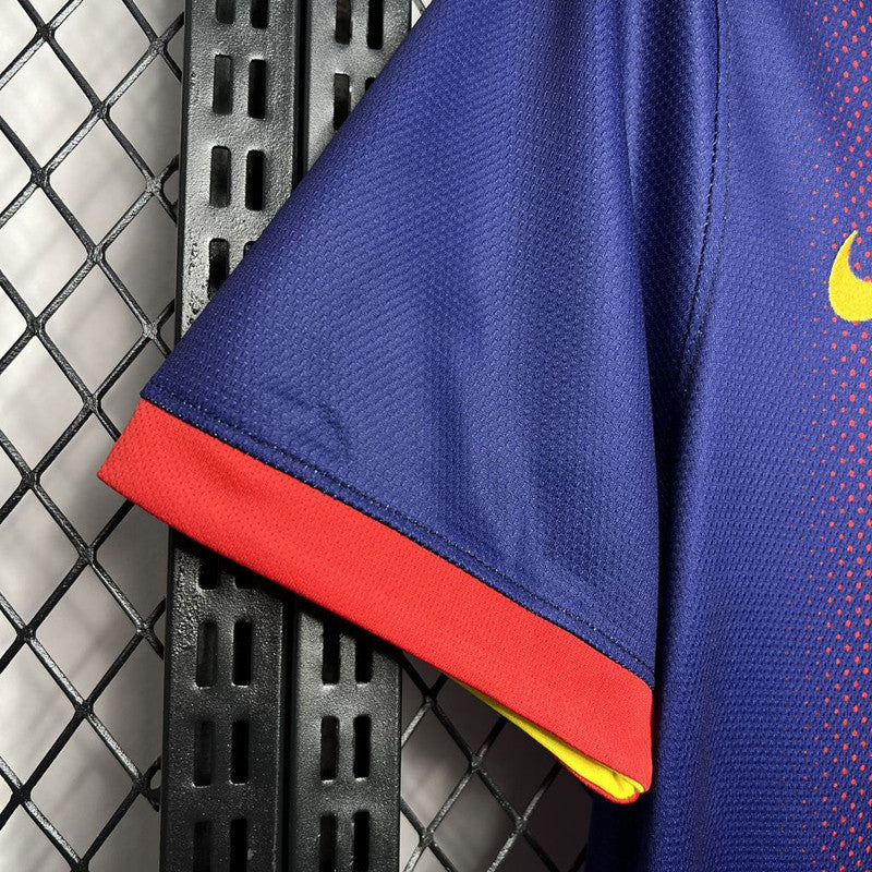 Jersey Retro FC Barcelona  Local 12-13   Manga Corta Messi 10 Version Aficionado Calidad Premium