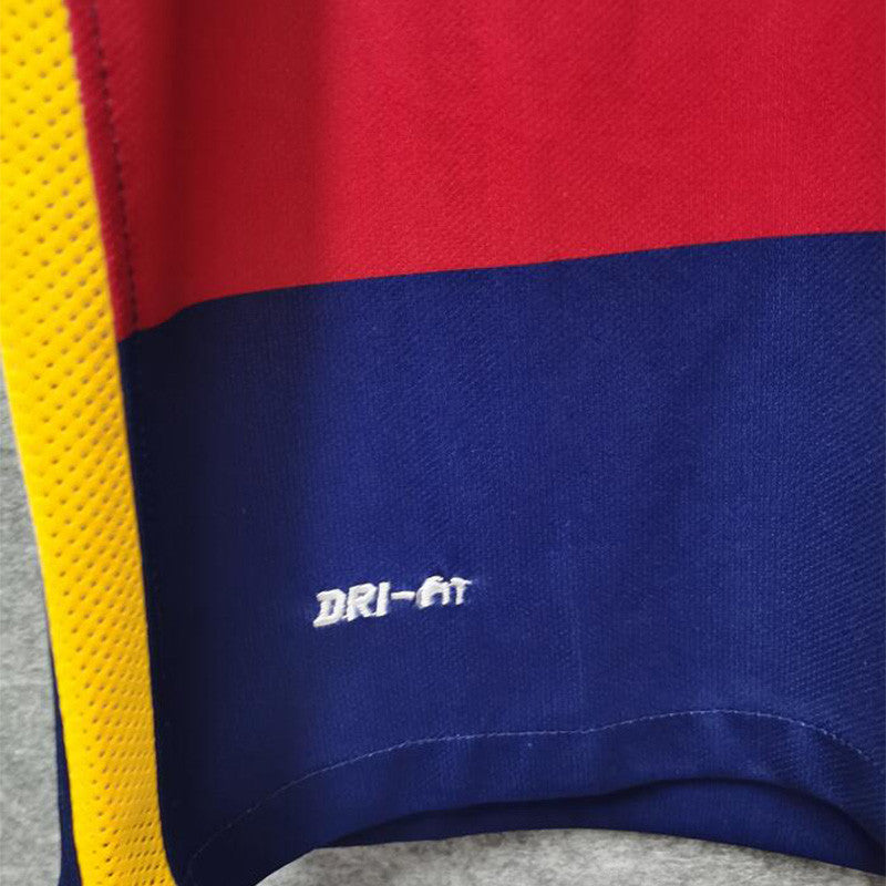 Jersey Retro FC Barcelona  Local 15-16 Manga Corta Neymar 11 Version Aficionado Calidad Premium