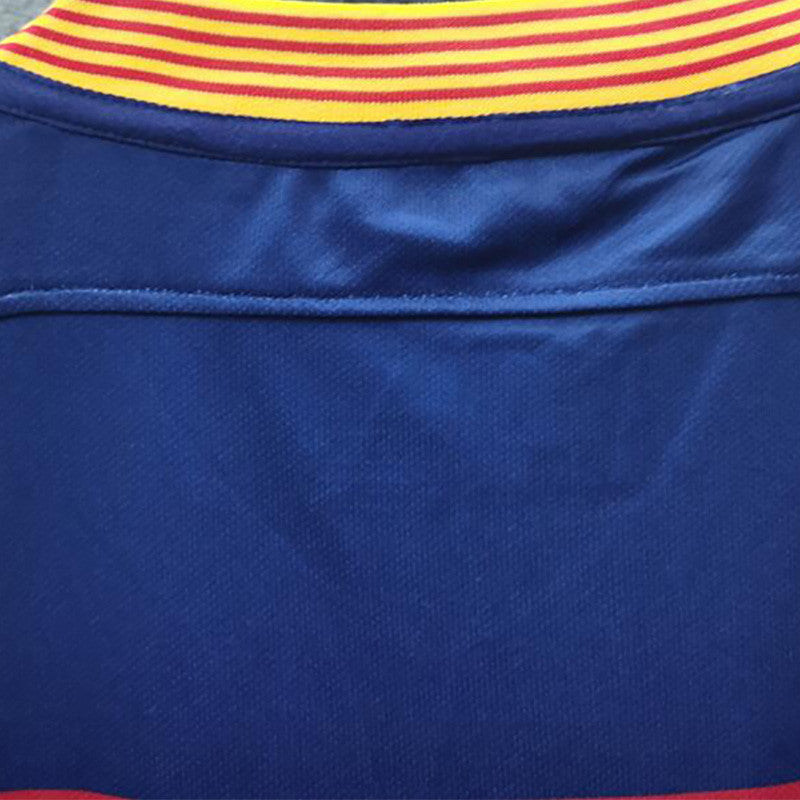 Jersey Retro FC Barcelona  Local 15-16 Manga Corta Neymar 11 Version Aficionado Calidad Premium