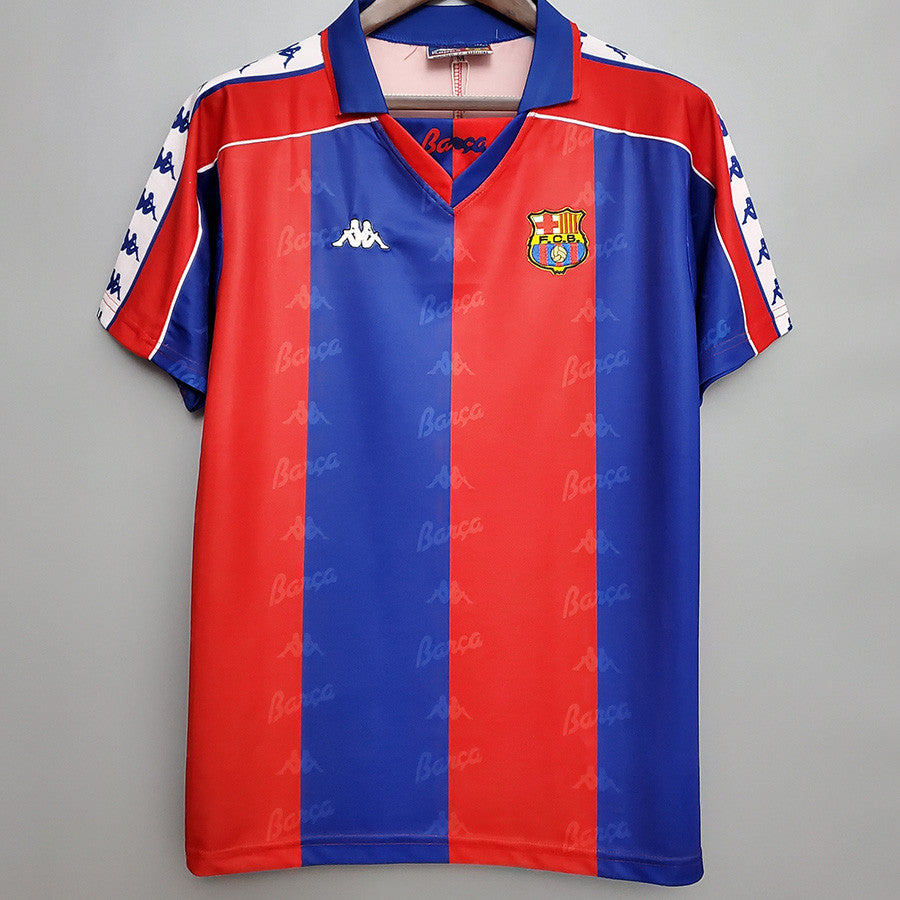 Jersey Retro FC Barcelona  Local 94-95  Manga Corta Romario 10  Version Aficionado Calidad Premium
