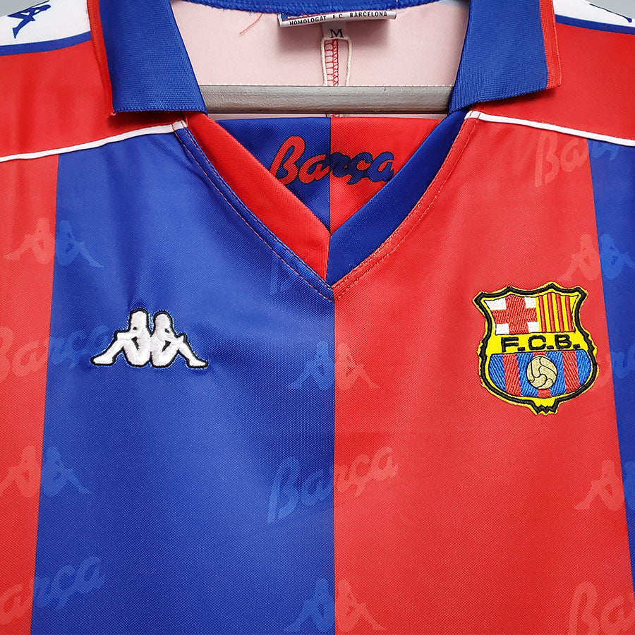 Jersey Retro FC Barcelona  Local 94-95  Manga Corta Romario 10  Version Aficionado Calidad Premium