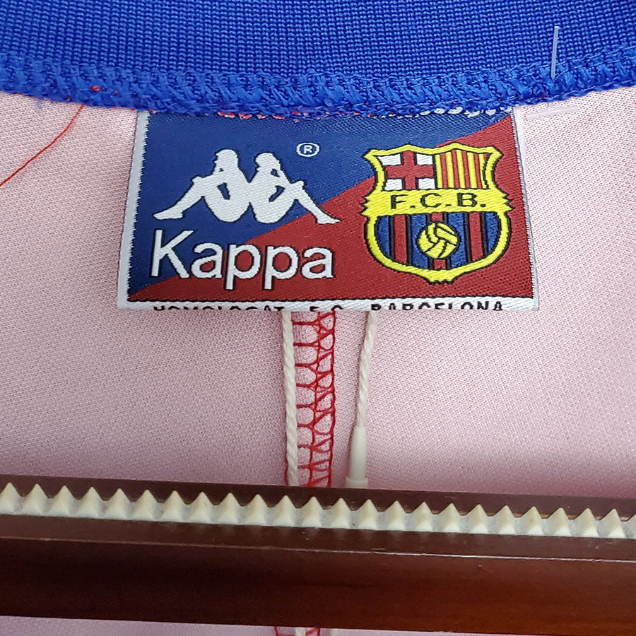 Jersey Retro FC Barcelona  Local 95-96 Manga Larga Ronaldo 9 Version Aficionado Calidad Premium