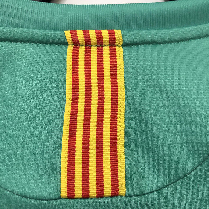 Jersey Retro FC Barcelona  Visita 10-11  Manga Corta Messi 10 Version Aficionado Calidad Premium