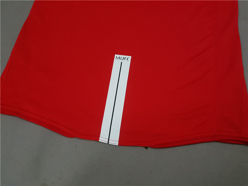 Jersey Retro Manchester United Local  08-09  Ronaldo 7  Manga Corta Version Aficionado