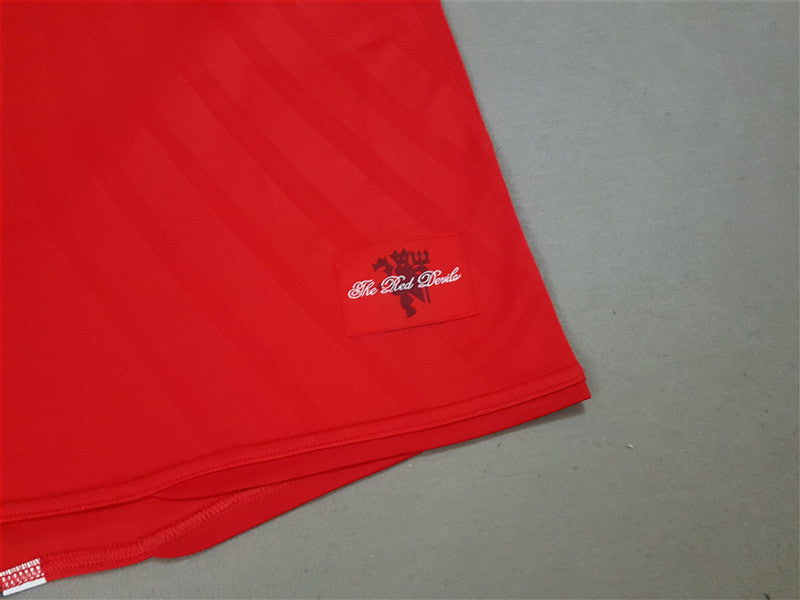 Jersey Retro Manchester United Local  08-09  Ronaldo 7  Manga Corta Version Aficionado