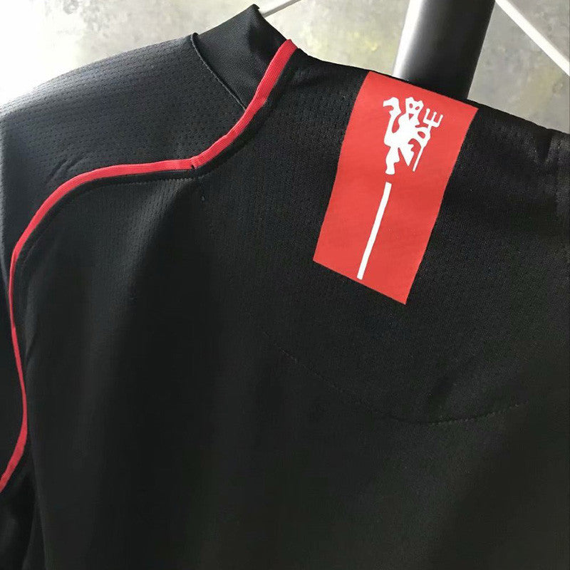 Jersey Retro Manchester United Visita 08-09  Ronaldo 7  Manga Larga Version Aficionado