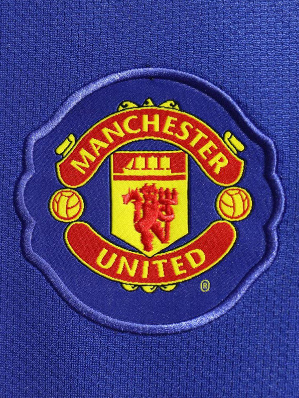 Jersey Retro Manchester United Visita 09-10  Ronaldo 7  Manga Larga Version Aficionado