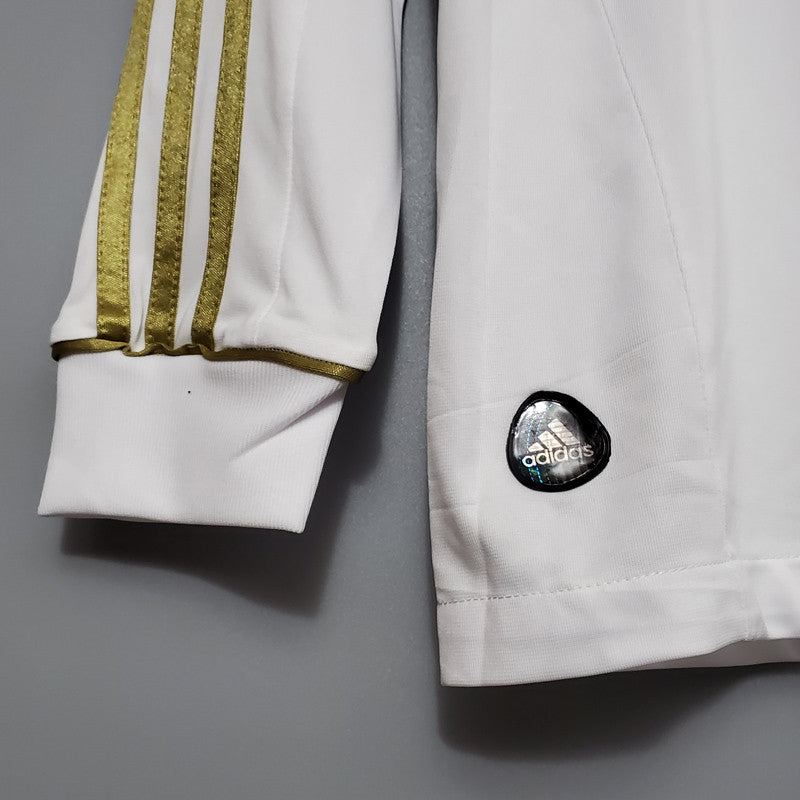 Jersey Retro Real Madrid 11-12   Ronaldo 7 Manga Larga Versión Aficionado