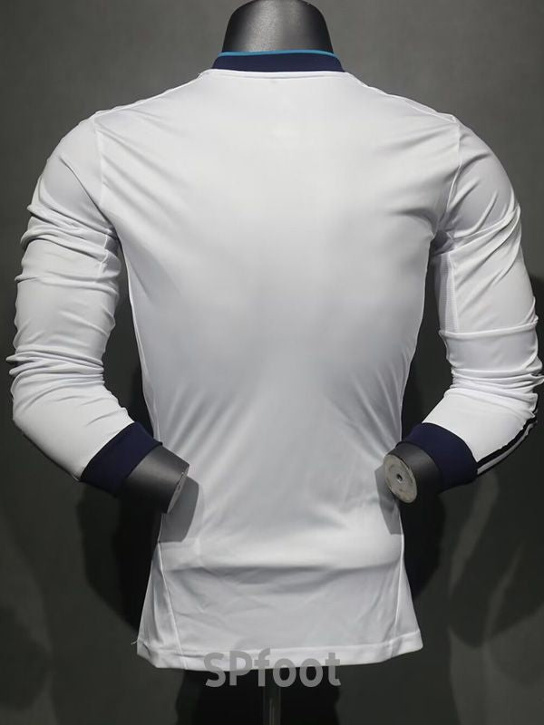 Jersey Retro Real Madrid Local 16-17 Ronaldo 7 Manga Larga Versión Aficionado