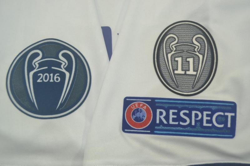 Jersey Retro Real Madrid 16-17   Ronaldo 7 Manga Corta Versión Aficionado