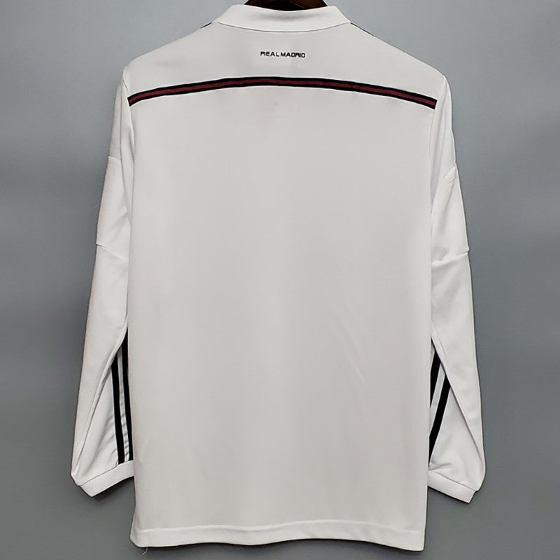 Jersey Retro Real Madrid 14-15   Ronaldo 7 Manga Larga Versión Aficionado