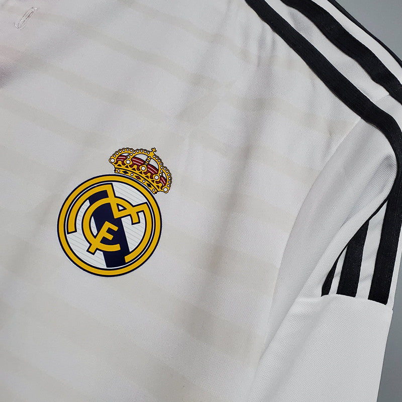 Jersey Retro Real Madrid 14-15   Ronaldo 7 Manga Larga Versión Aficionado