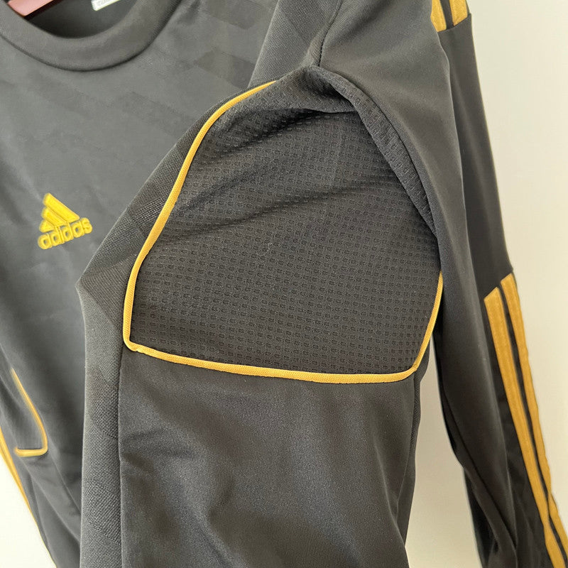Jersey Retro Real Madrid Visita  11-12  Hombre Ronaldo 7 Manga Larga Versión Aficionado