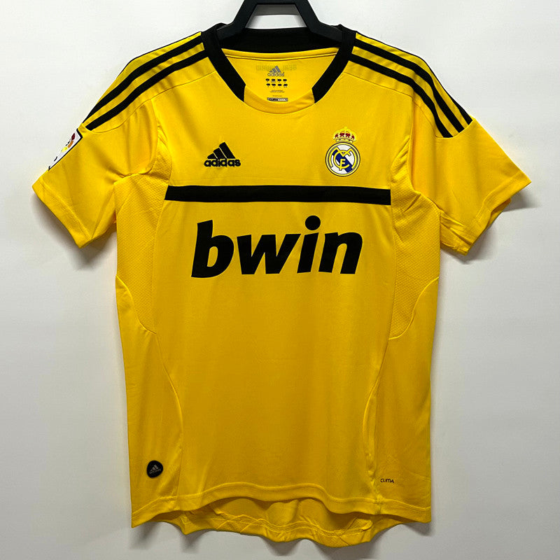 Jersey Retro Real Madrid Portero  11-12 Casillas 1   Hombre Manga Corta Versión Aficionado