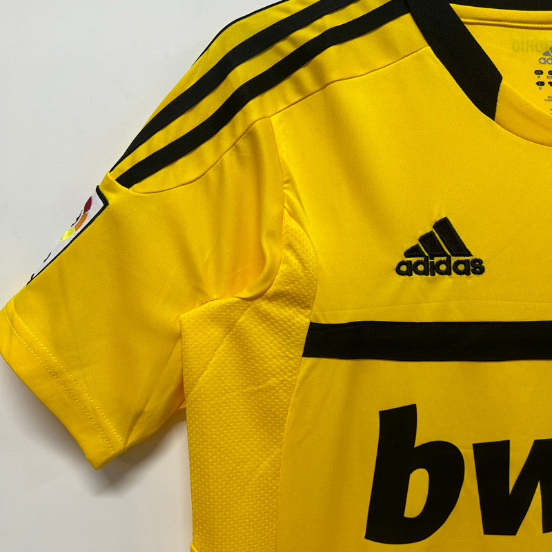 Jersey Retro Real Madrid Portero  11-12 Casillas 1   Hombre Manga Corta Versión Aficionado
