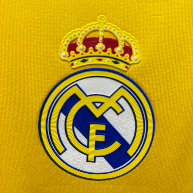 Jersey Retro Real Madrid Portero  11-12 Casillas 1   Hombre Manga Corta Versión Aficionado