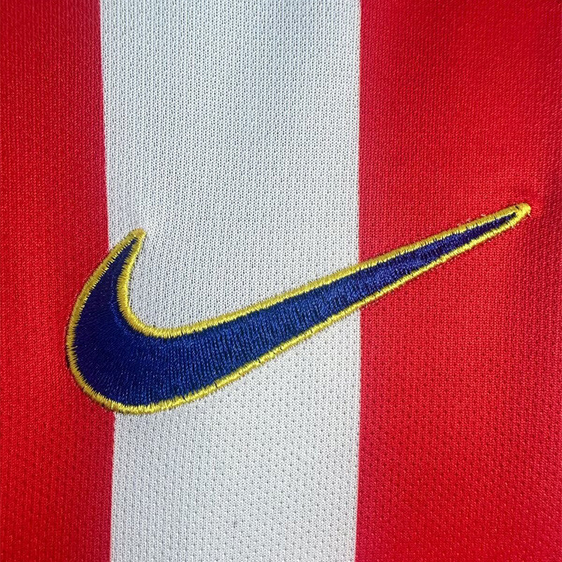 Jersey Retro Atletico de Madrid Local 04-05 9 Torres Manga Larga Version Aficionado