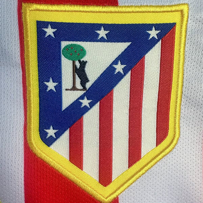 Jersey Retro Atletico de Madrid Local 04-05 9 Torres Manga Larga Version Aficionado