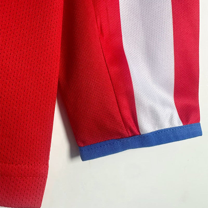 Jersey Retro Atletico de Madrid Local 04-05 9 Torres Manga Larga Version Aficionado