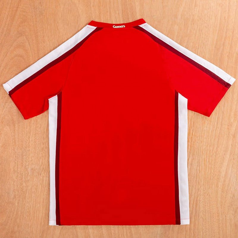 Jersey Retro Arsenal Local 09-10 Manga Corta Version Aficionado Calidad Premium