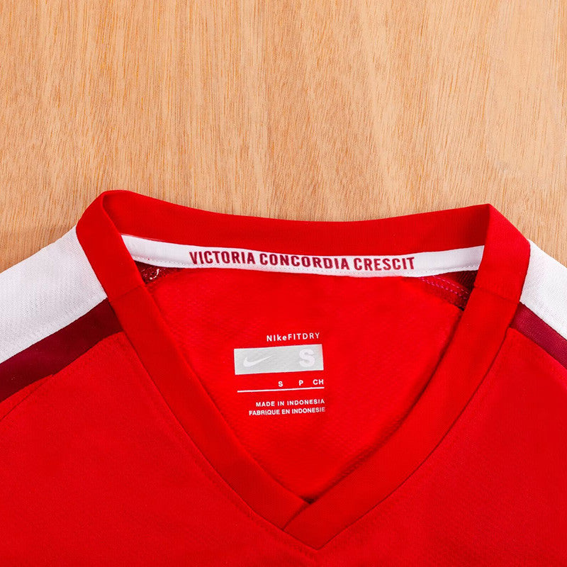 Jersey Retro Arsenal Local 09-10 Manga Corta Version Aficionado Calidad Premium