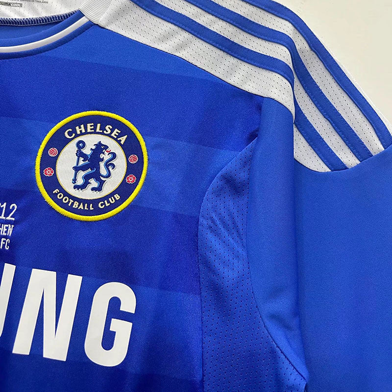 Jersey Retro Chelsea Local 11-12 11 Drogba Manga Corta Calidad Premium