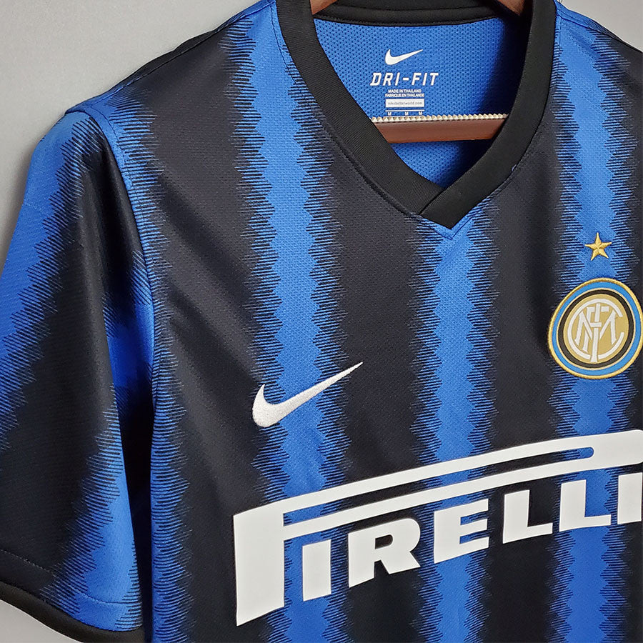 Jersey Retro Inter de Milan Local 10-11 10 Sneijder  Manga Corta Version Aficionado Calidad Premium
