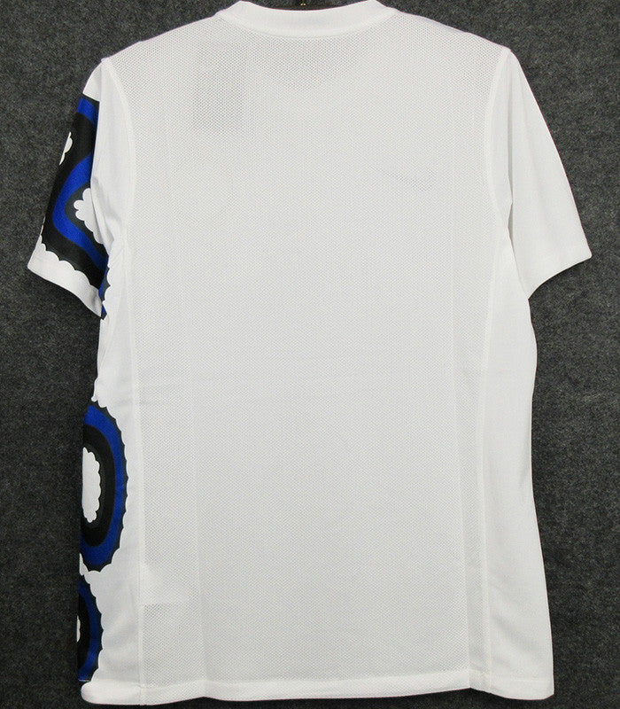 Jersey Retro Inter de Milan Visita  10-11 22 Milito Manga Corta Version Aficionado Calidad Premium