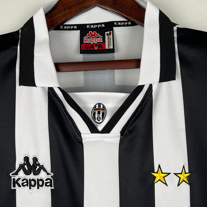Jersey Retro Juventus Local 96-97  21 Zidane  Manga Corta Calidad Premium