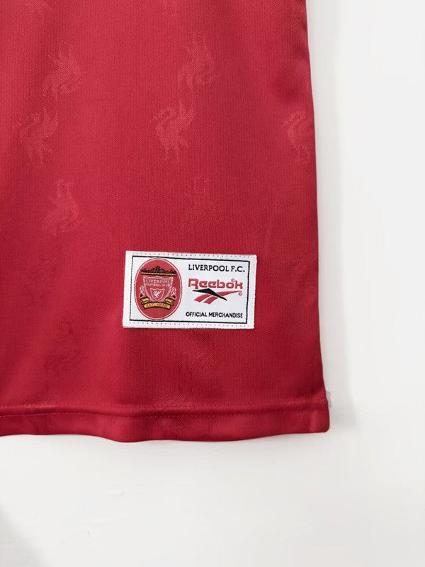 Jersey Retro Liverpool Local  97-98 Manga Corta Version Aficionado Calidad Premium