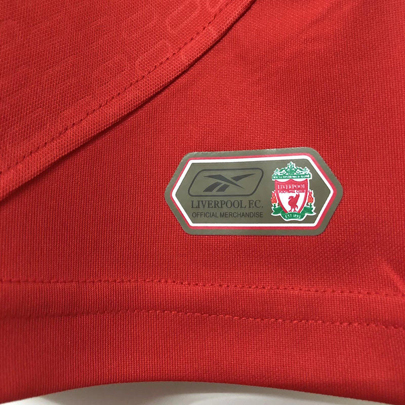 Jersey Retro Liverpool Local 04-05 8 Gerrard Manga Larga Version Aficionado Calidad Premium