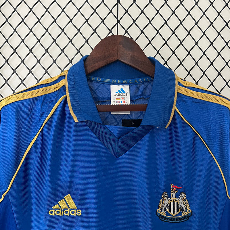 Jersey Retro Newcastle United Visita 98-99  Manga Corta Version Aficionado