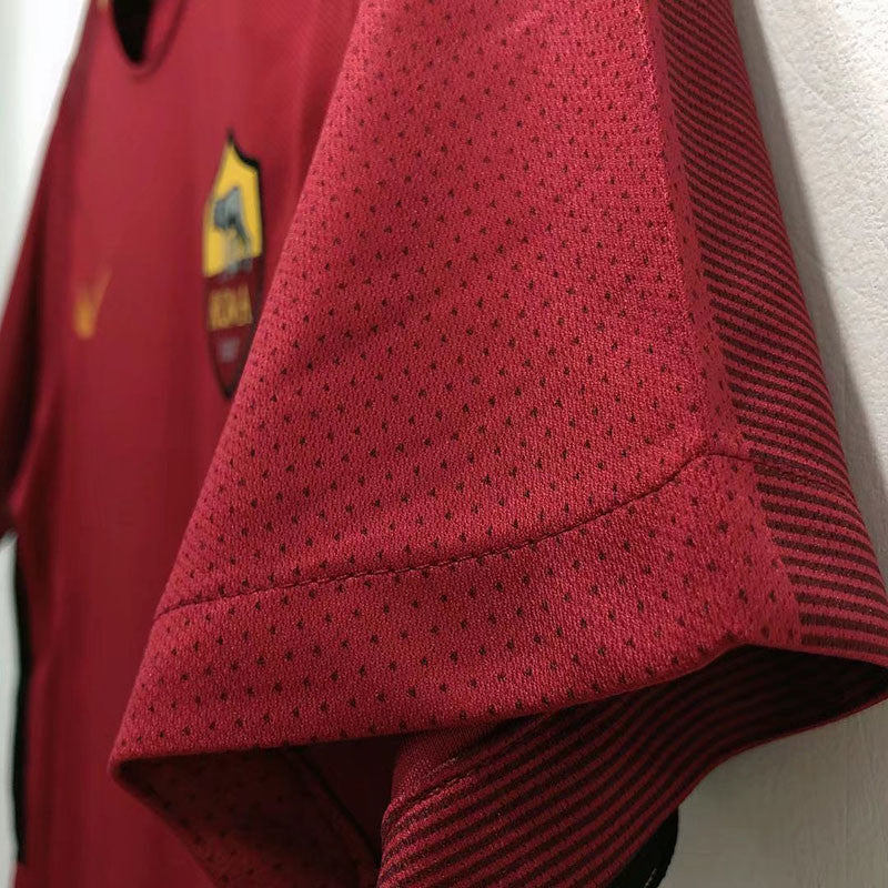 Jersey Retro AS  Roma Local 16-17 10 Totti Manga Corta Version Aficionado Calidad Premium