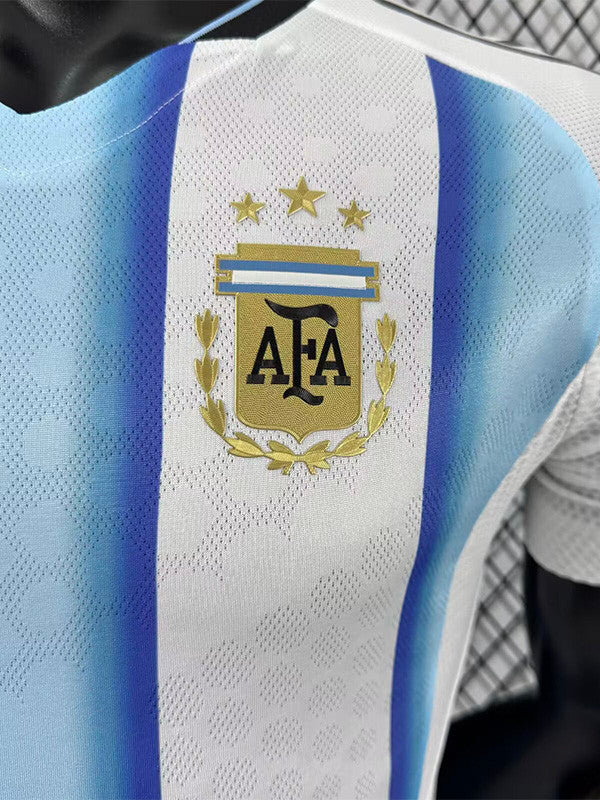 Jersey Argentina Mundial 2026  Manga Corta Version Jugador Calidad Premium