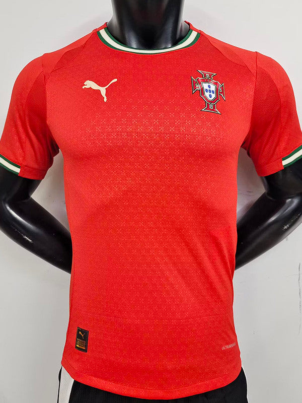 Jersey Portugal 24-25 7 Ronaldo Manga Corta Version Jugador Calidad Premium