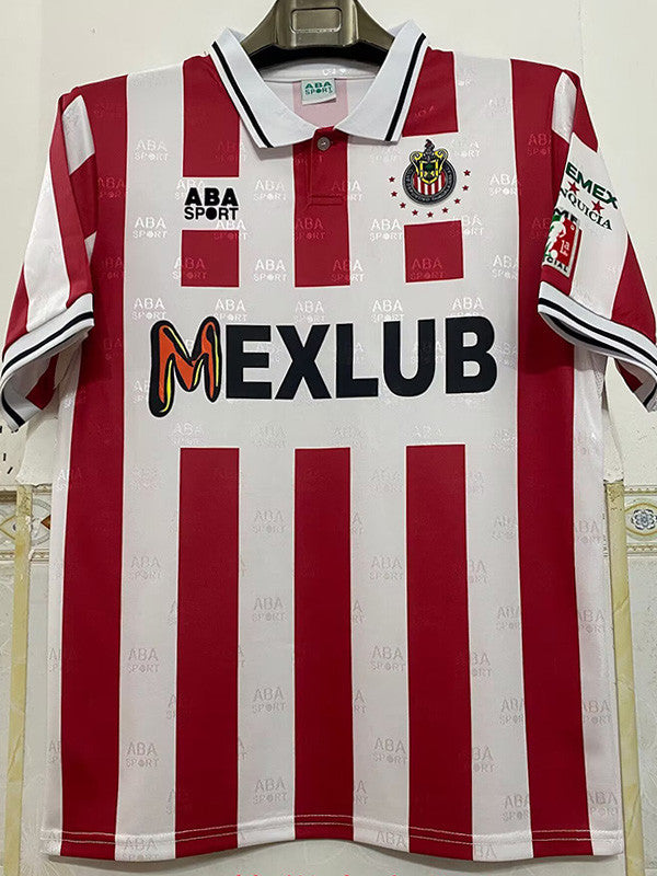 Jersey Retro Chivas 96-97 Manga Corta Version Aficionado