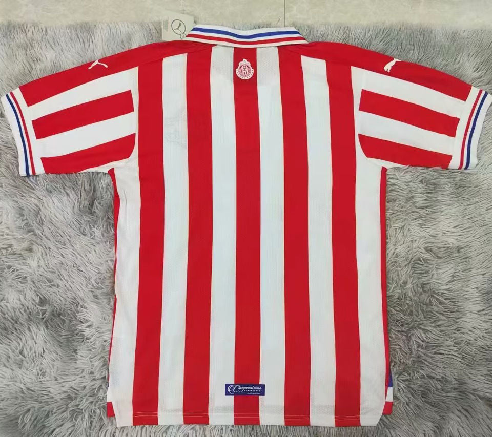 Jersey Retro Chivas 110 años Manga Corta Version Aficionado