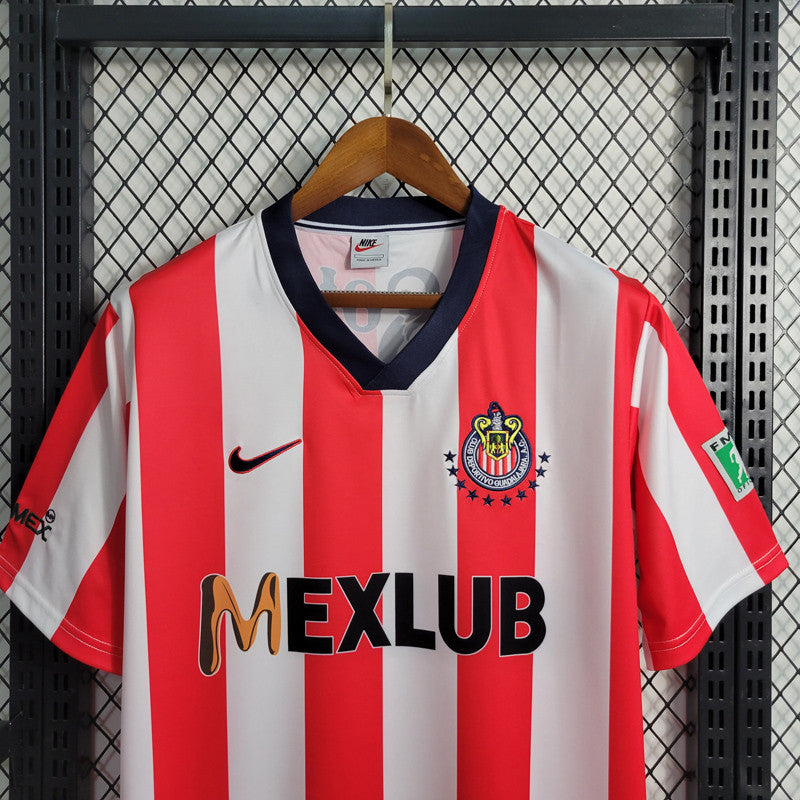 Jersey Retro Chivas 97 Manga Corta Version Aficionado