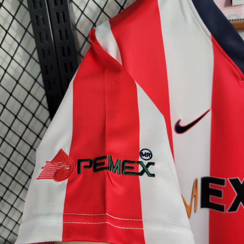 Jersey Retro Chivas 97 Manga Corta Version Aficionado