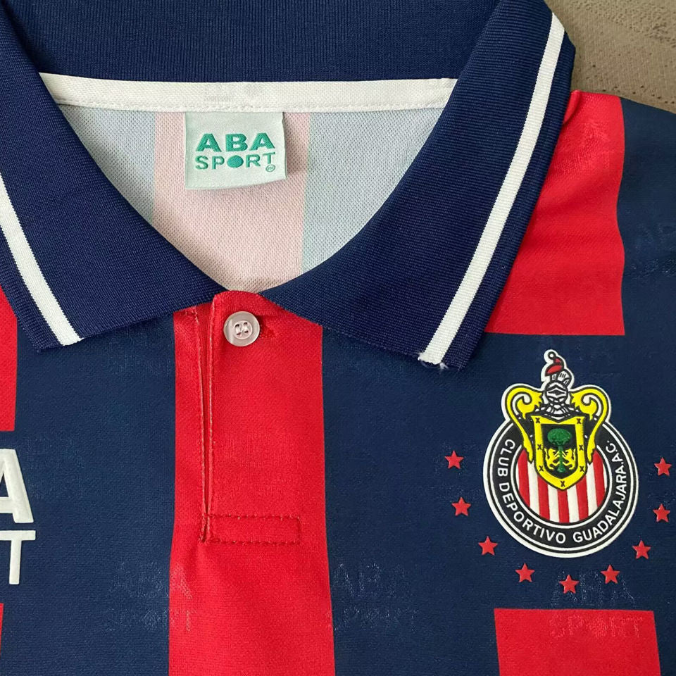 Jersey Retro Chivas Visita 96-97 Manga Corta Version Aficionado