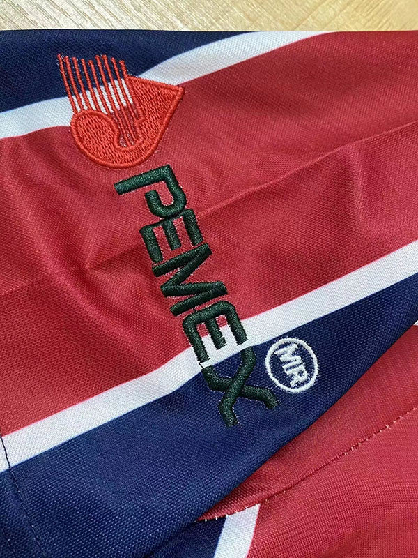 Jersey Retro Chivas Visita 97 Manga Corta Version Aficionado